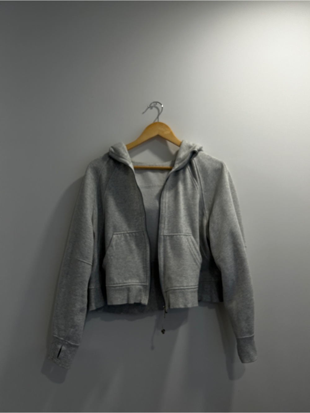 lululemon cropped scuba hoodie